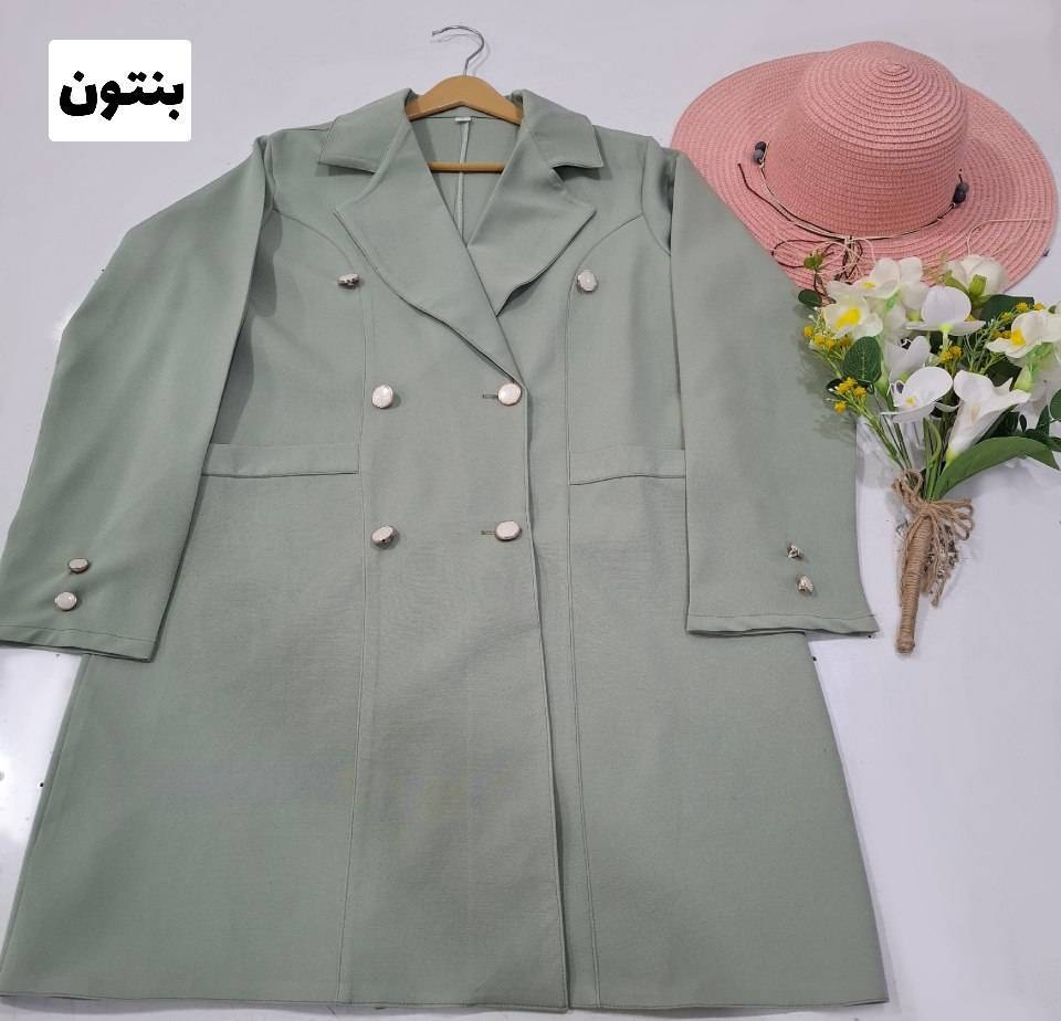مانتو کتی پریا مازراتی اعلا در رنگ بندی و سایز بندی کد 13869 سیمو