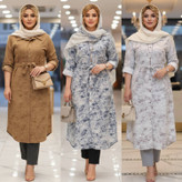 مانتو گازوئیلی درست با کیفیت عالی و رنگ بندی جذاب کد 16505 والیا