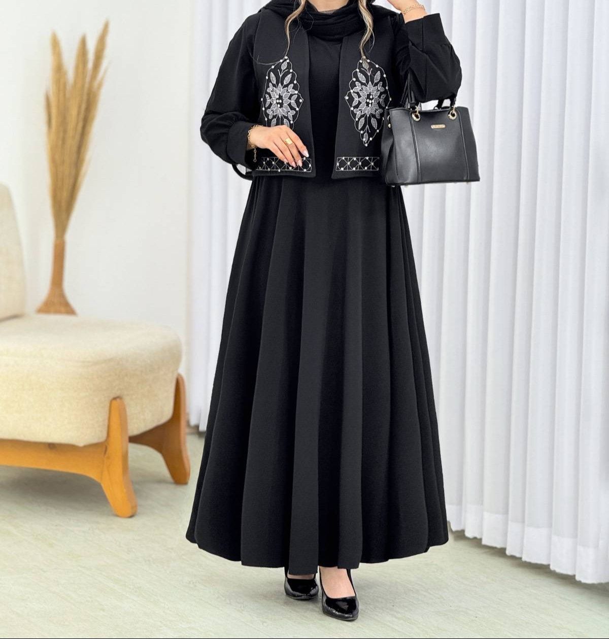 پیراهن پر چین و جلیغه مازراتی🛍💯۱۵۷۵۲ نفیس