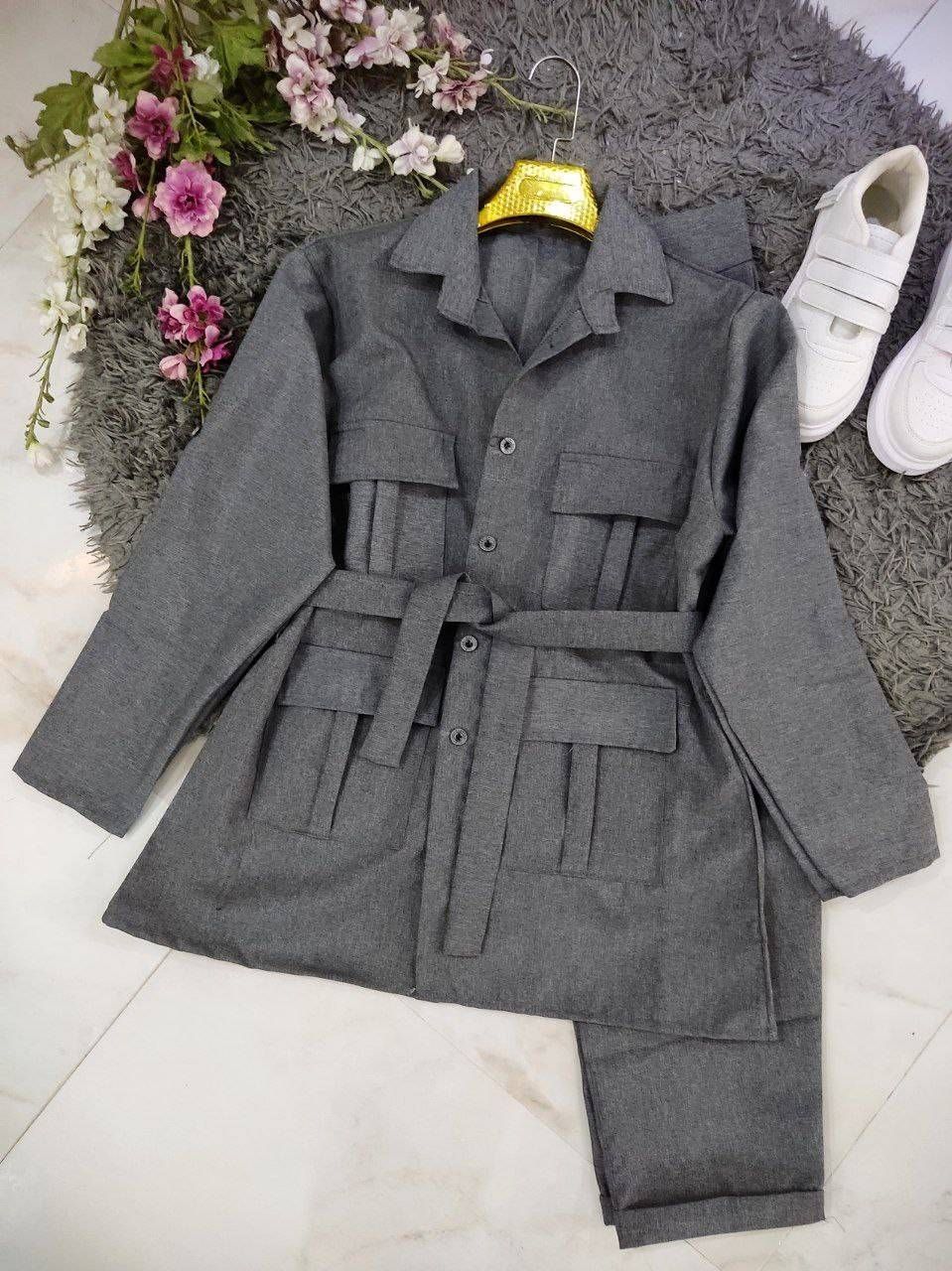 مانتو و شلوار هما پرشین مکانیک 🛍💯🎀۶۹۵۹ نفیس