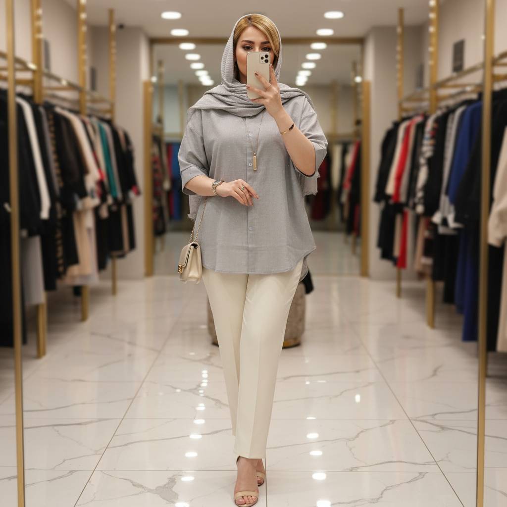 شومیز نگینی پشت دکمه زیبا و شیک در رنگ بندی متنوع 🎀🥰کد 18275 کلار