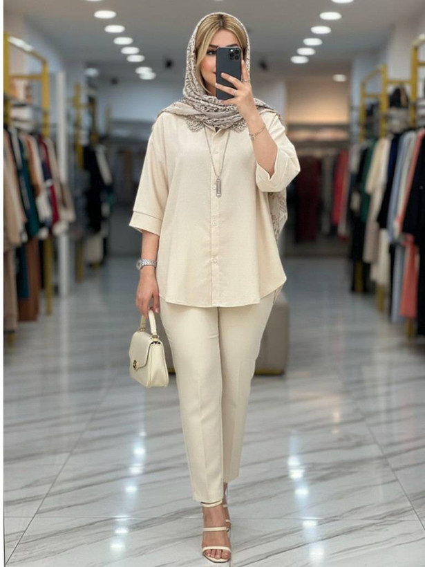 شومیز نگینی پشت دکمه زیبا و شیک در رنگ بندی متنوع 🎀🥰کد 18275 کلار