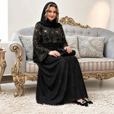 عبایی شنلدار خرم سلطان با کیفیت عالی در دو طرح کد18232 چیچک