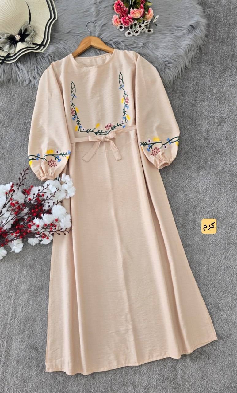کفتان گلدوزی گلبرگ در رنگ بندی زیبا با کیفیت عالی کد 6646 والیا