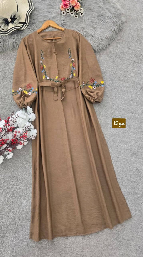 کفتان گلدوزی گلبرگ در رنگ بندی زیبا با کیفیت عالی کد 6646 والیا