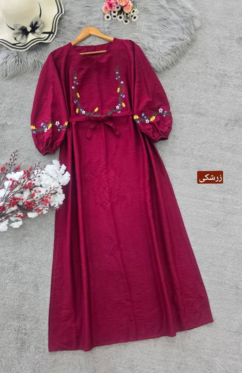 کفتان گلدوزی گلبرگ در رنگ بندی زیبا با کیفیت عالی کد 6646 والیا