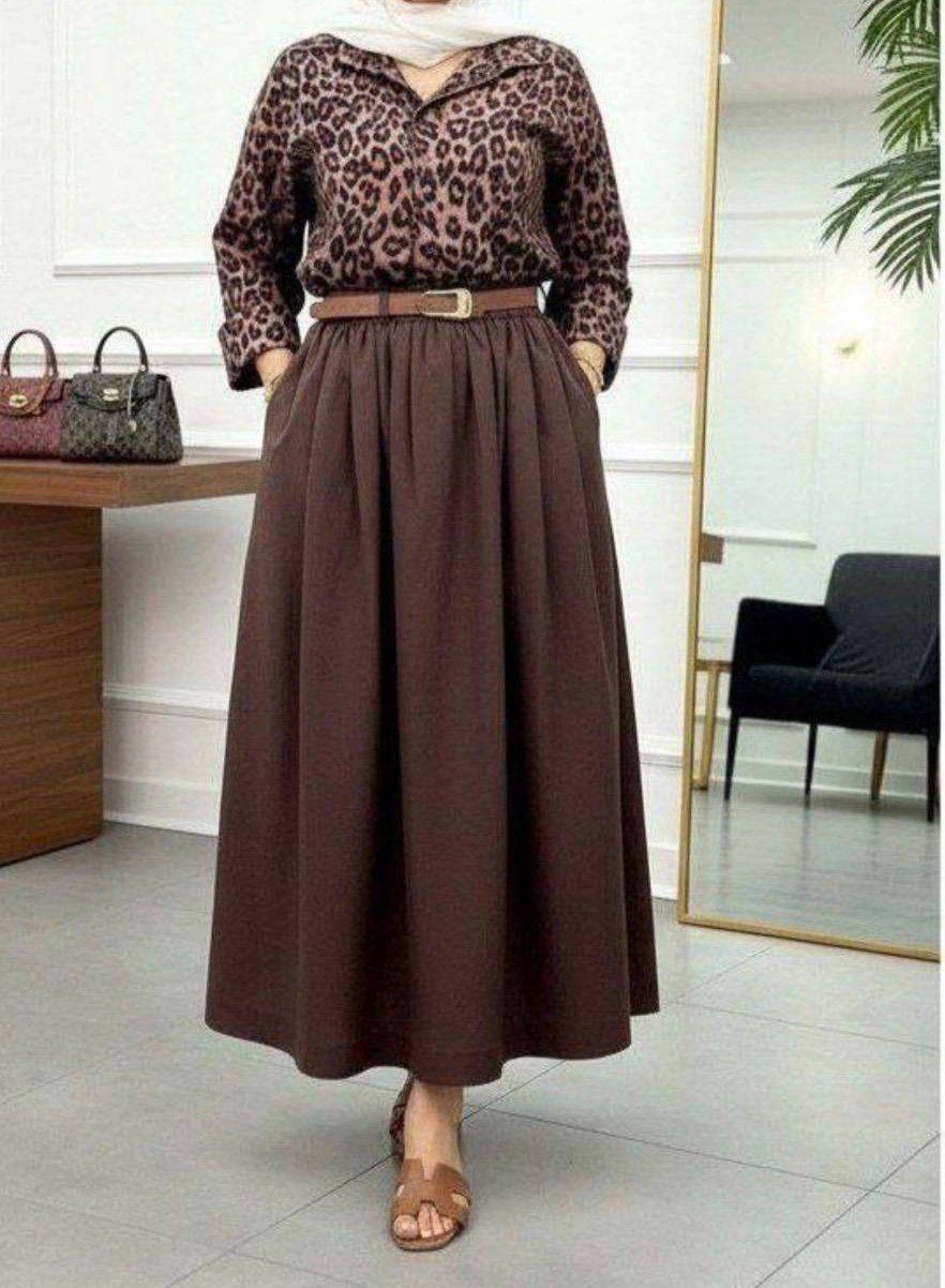 ست شومیز و شلوار دامن جگوار 🛍💯🎀۱۸۲۹۸ نفیس