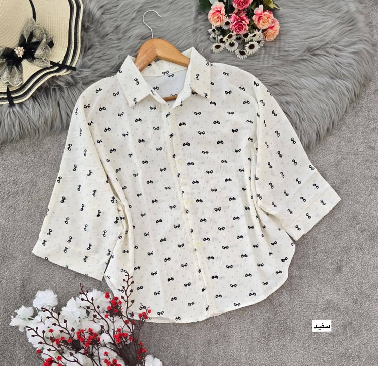 شومیز کیمونو پاپیون در رنگ بندی شیک و جذاب 🥰😍کد18314 کلار