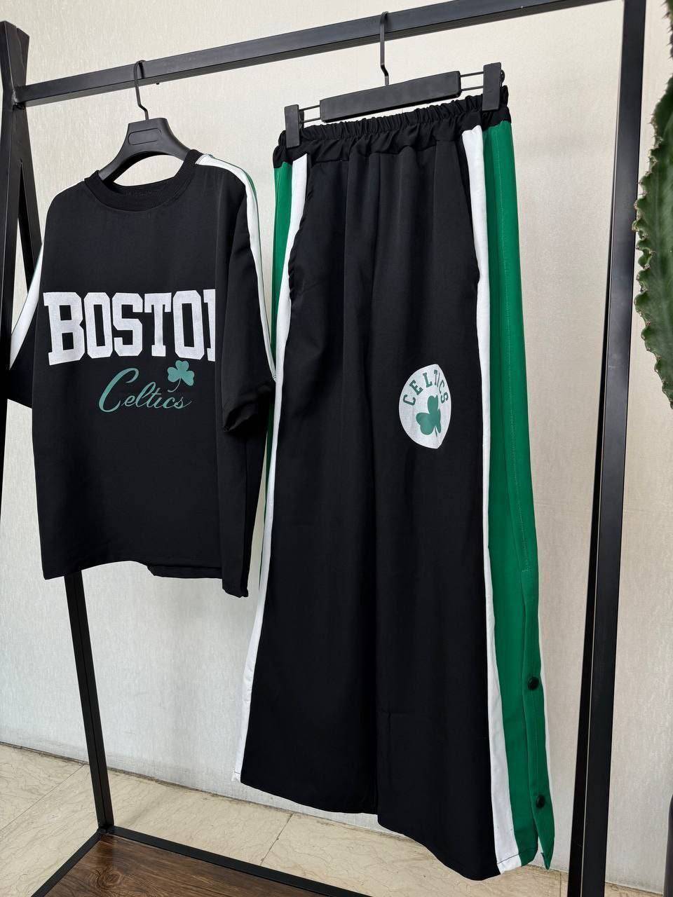 ست تیشرت و شلوار بیرون پوش BOSTON با کیفیت عالی کد 6778 الیشکا