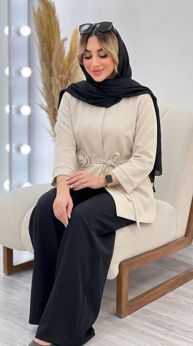 کت تک طرح گل در رنگ بندی زیبا با کیفیت عالی کد 100690 ارغوان