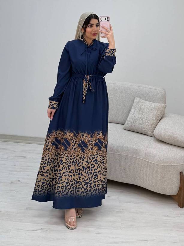 پیراهن زیبا و دلبر نیلا 😍✅100020پرفاز