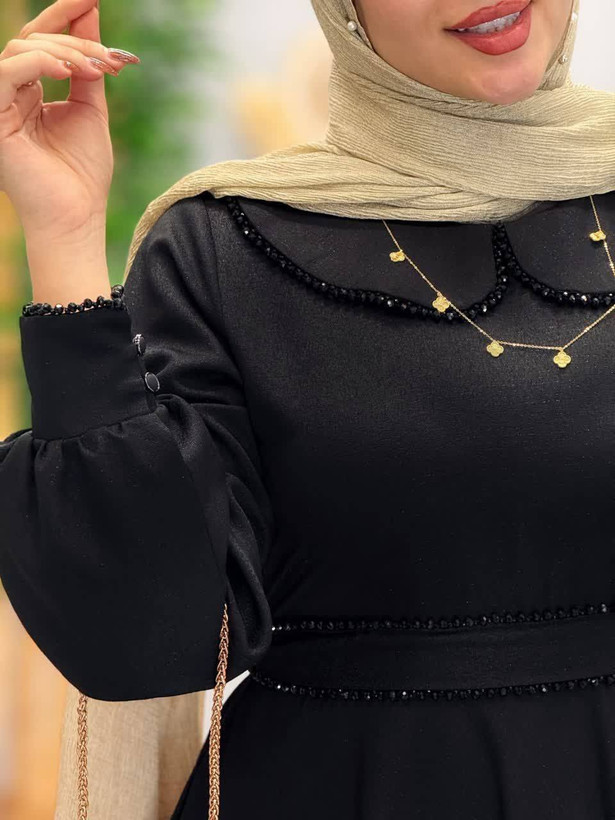 پیراهن بلند سوگلی مازراتی درجه یک و با کیفیت کد16284 الیشکا