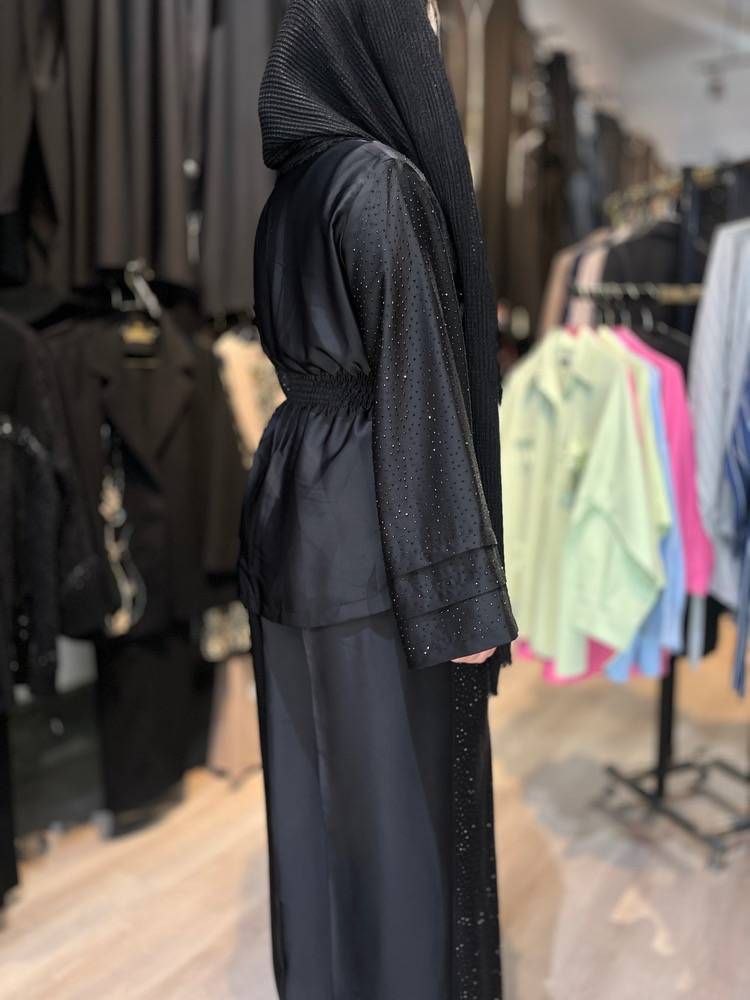 شومیز و شلوار عروسکی با رنگ مشکی ۴۷۱ حدیث 🛍💯🎀