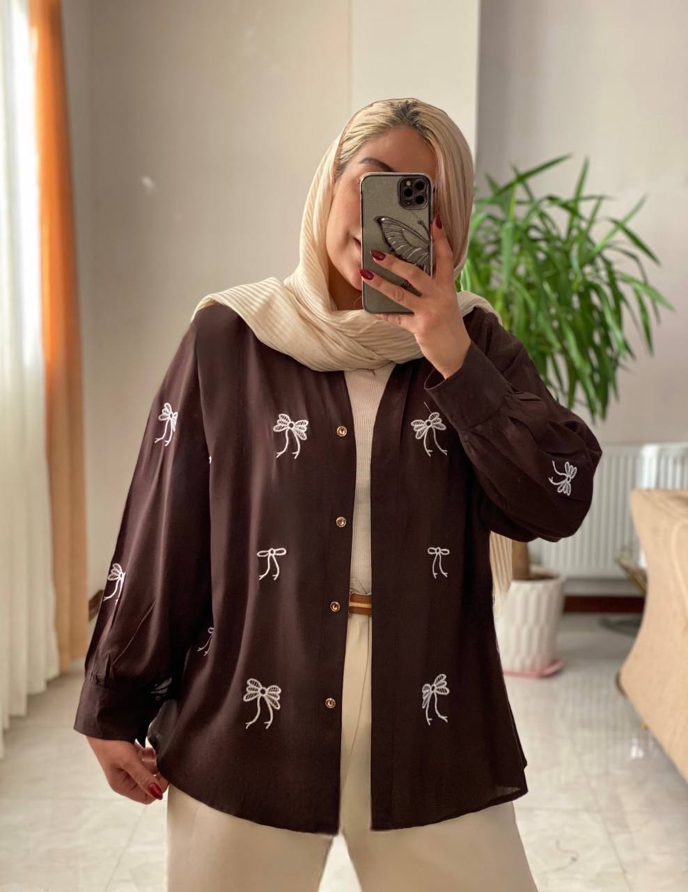 مانتو سنجاقک بهاره لنین بهاری خنک 🛍💯🎀 ۲۸۰ آرشیدا