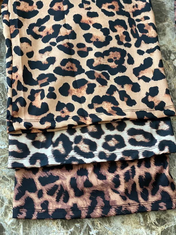 شلوار بگ پلنگی کتان شیک 🎀💞🛍۳۶ آرشیدا