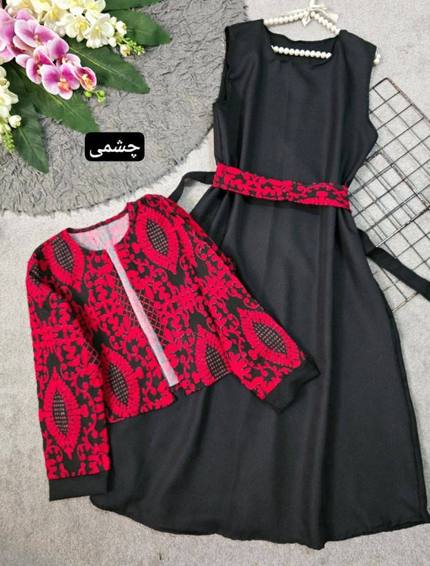 مدل ترنج کت تافته سارافون کرپ اندوزی 💞🛍🎀۳۹۴۱نفیس
