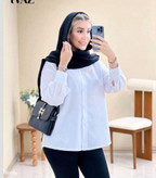 شومیز مانتویی سپیده تنخور زیبا و خاص 🥰😍کد396 آدراپانا