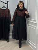 پیراهن بلند جذاب مدل فاخر با کیفیت کد 19450 الیشکا