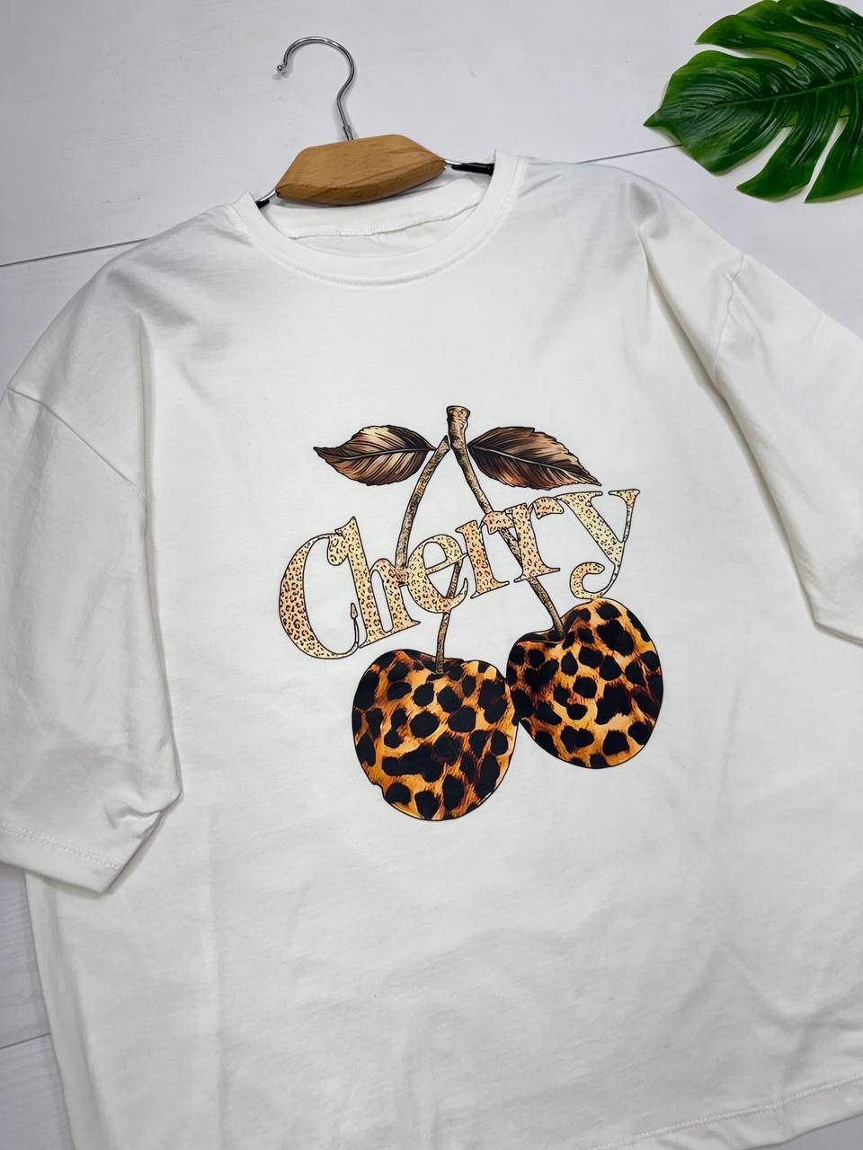 تیشرت CHERRY با کیفیت عالی کد 19517 الیشکا