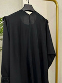 عبایی سرپوش دار مهلقا جذاب و شیک با کیفیت عالی کد 1242 الیشکا
