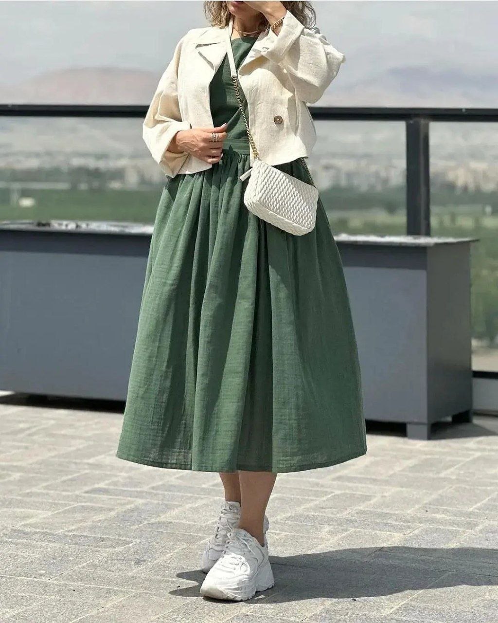 ست کت و سارافون آیسان لنینت 💯🛍🌈ساریگل