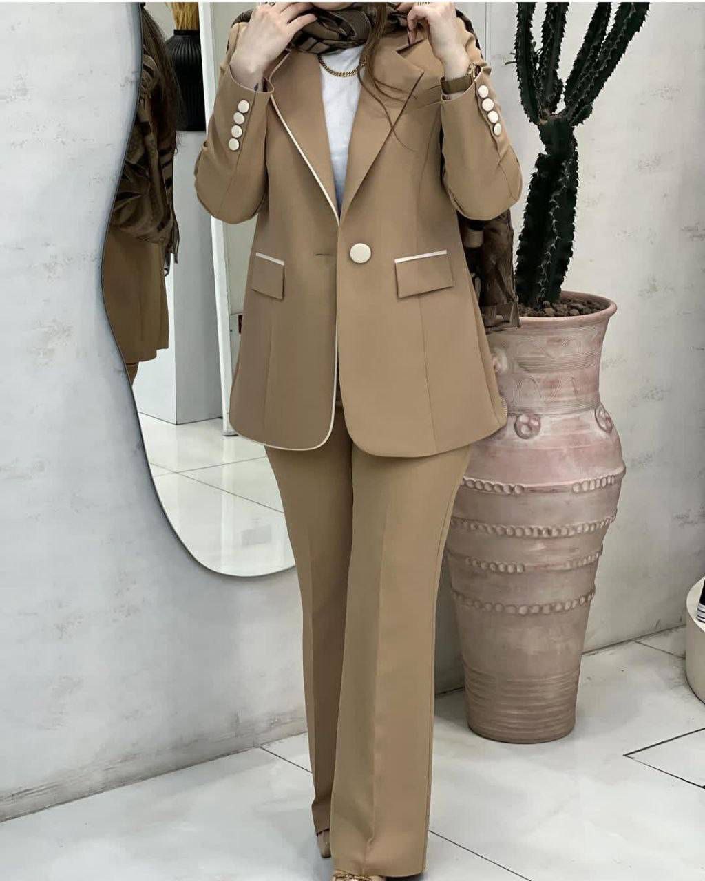 کت و شلوار نسلیهان مازراتی درجه یک 🛍💯🎀ساریگل