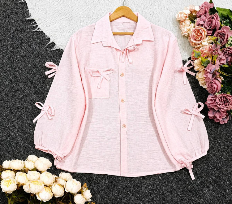 شومیز مانتویی تینا ۲۸۸ شیک و خاص در رنگبندی 🎀🎀کد ۱۹۶۳۹ لیدی