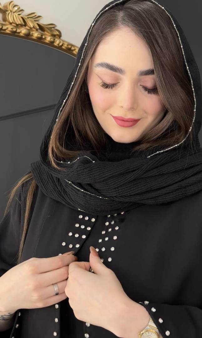 ست کت و سارافون مشکی راحله با کیفیت و عالی کد 16372 الیشکا