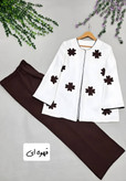 کت شلوار گلدار در رنگ بندی شیک🥰❤️کد653 آدراپانا