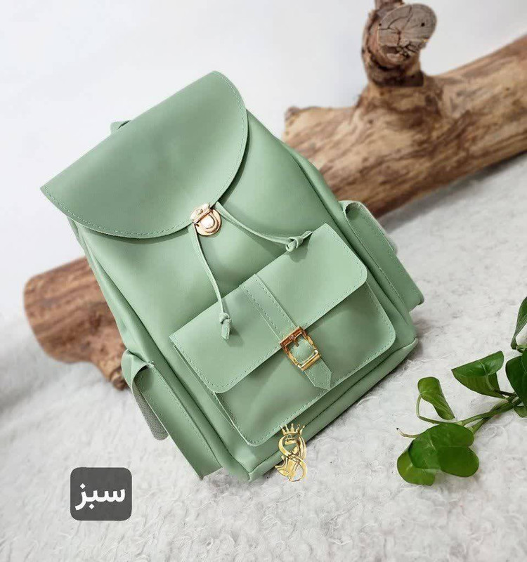 کوله پشتی اسپرت چرمی مدل قفل کد 75047 شریف