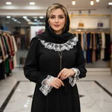 پیراهن عبایی محبوبه الیزه با کیفیت عالی و درجه یک کد 16663 والیا