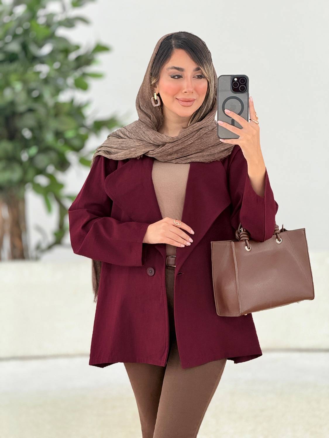 کت یقه انگلیسی نوشین لنین اعلا در رنگ بندی کد 13633 سارین