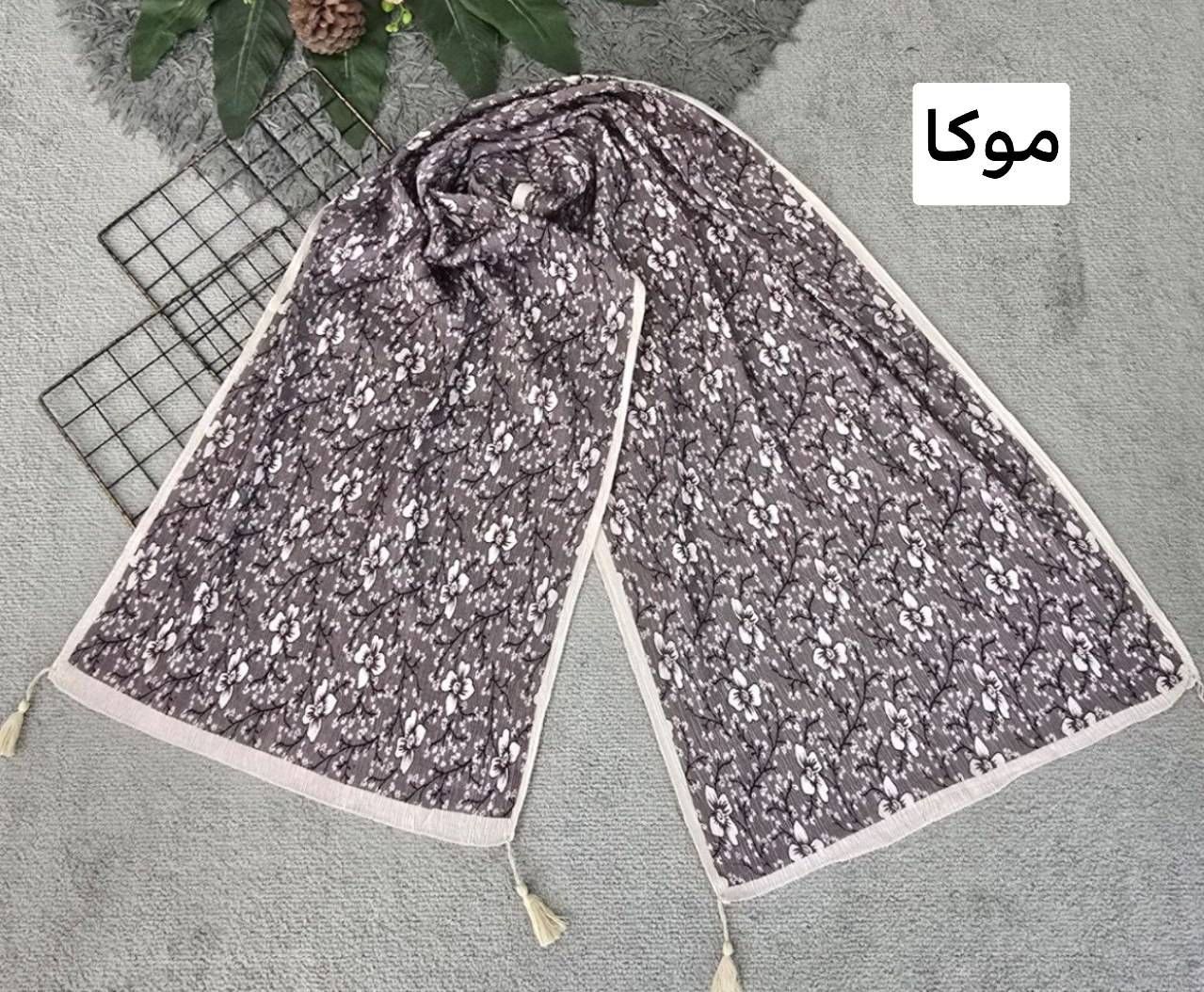 شال برشکا گل گلی 💓🛍🎀۱۶۴۸۱ نفیس