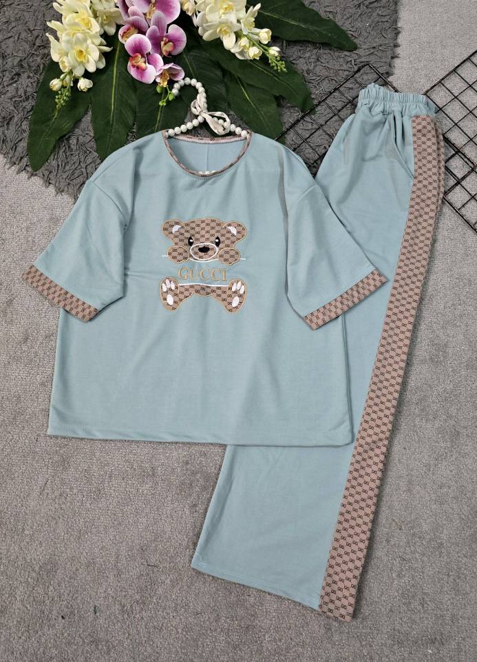 ست نسرین پنبه گلکسی با کیفیت 🛍💯🌈۱۰۳۷۹ نفیس