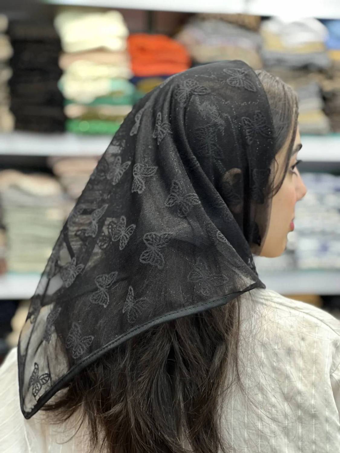 مینی اسکارف پروانه زیبا وجذاب در رنگ بندی 🌈 🌈 کد ۲۰۷۸۹ ستشو
