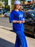 ست تیشرت شلوار alo گلکسی در دو رنگ 🌈 کد ۶۳۸۴ مدلند