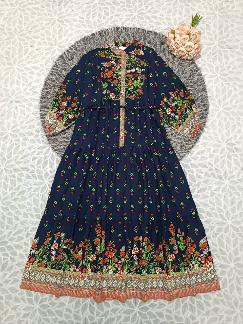 پیراهن سوپر کلوش جلو دکمه زیبا وشیک تنخور عالی در رنگبندی 🎀 کد ۱۸۲۳۹ دلتا
