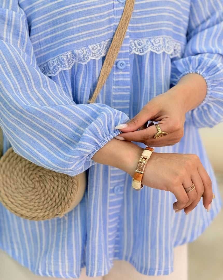 شومیز ازاده نخی تایوانی ۱۳۶۹۸ نفیس🎀🛍🌈