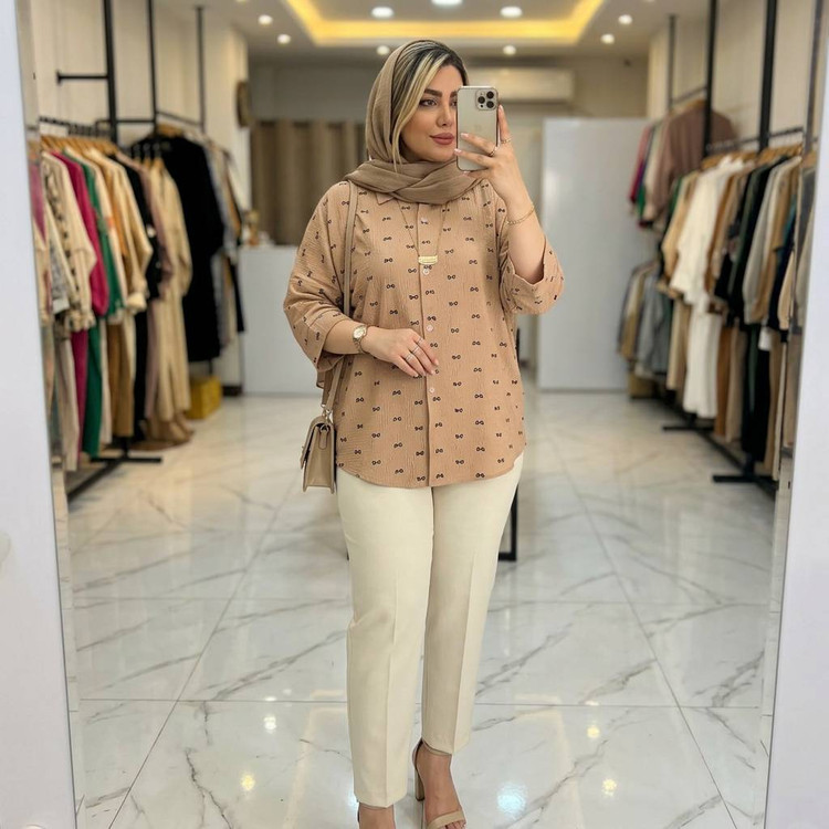 شومیز کیمونو پاپیون شیک و زیبا در رنگ بندی عالی ❤️😍کد18314 کلار