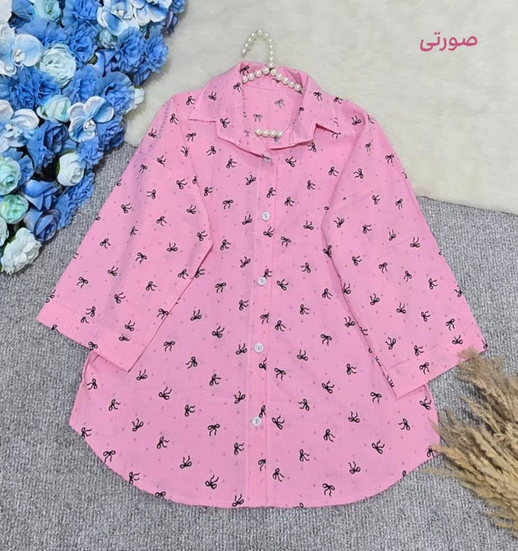 شومیز مانتویی دلارام با دوخت عالی و رنگبندی🥰❤️کد 20965 سارین