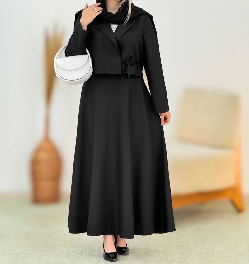 کت و دامن تابنده کرپ مازراتی🛍💓۱۳۸۰۹ نفیس