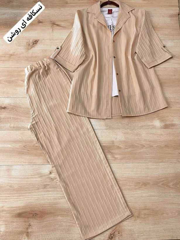 شومیز و شلوار فرناز سوپر آیوا 🛍💯🌈۶۲۷ آدراپانا