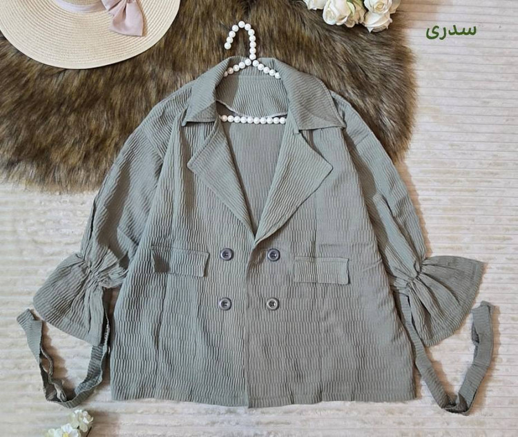 مانتو کتی آرزو تنخور عالی🥰✅کد 4979 سارین