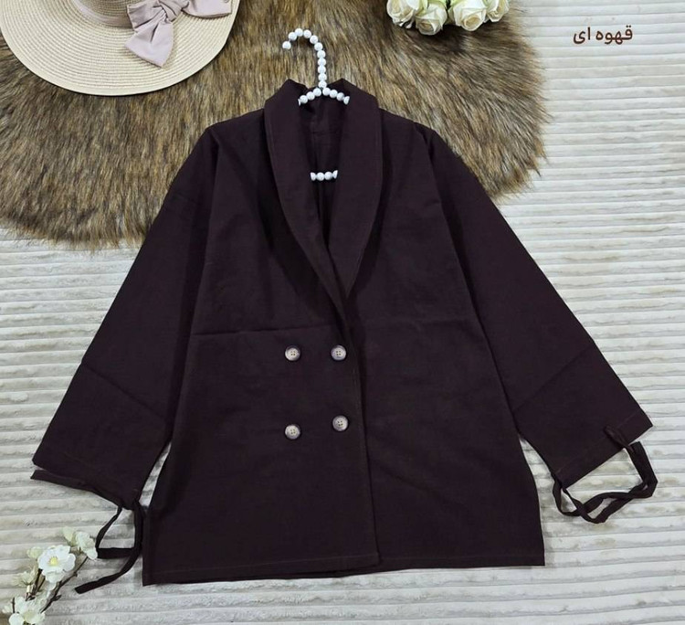 کت آستین بندی شبنم با جنس اعلا🥰💕🌸کد 15793 سارین