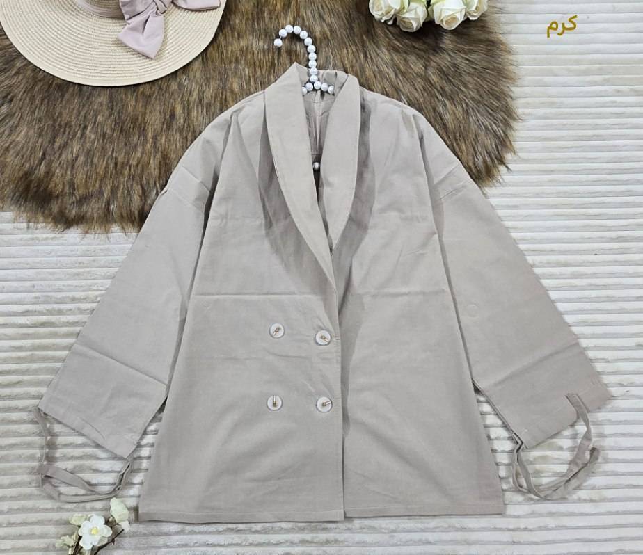 کت آستین بندی شبنم با جنس اعلا🥰💕🌸کد 15793 سارین