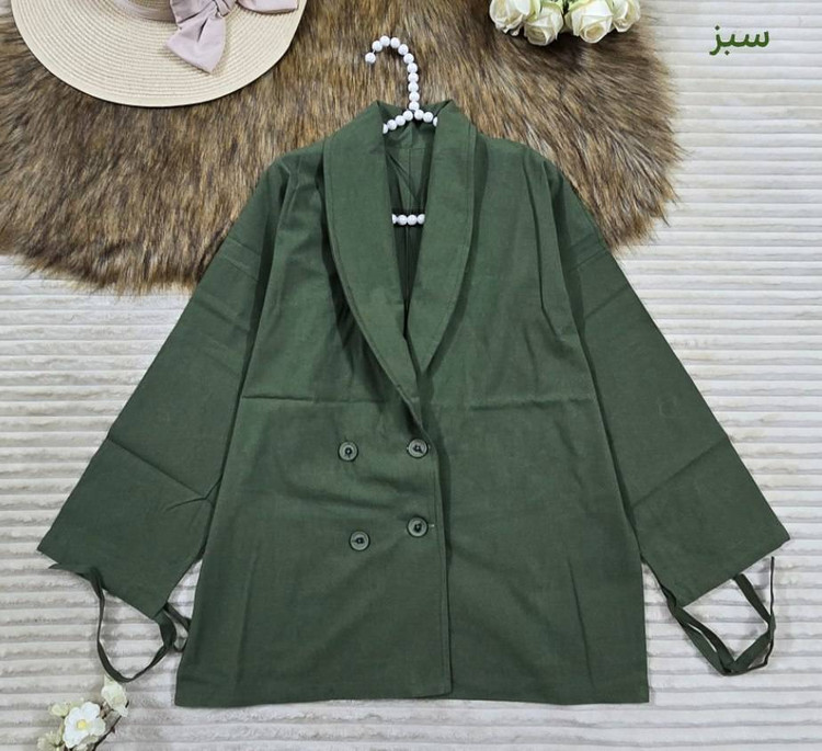 کت آستین بندی شبنم با جنس اعلا🥰💕🌸کد 15793 سارین