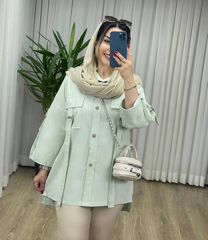 مانتو لنین شقایق سنگشور شده اعلا🥰💕کد 16067 سارین