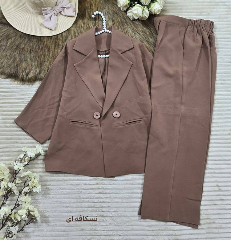 ست کت و شلوار پانچ مازراتی درجه یک🥰👌🏻کد 13636 سارین