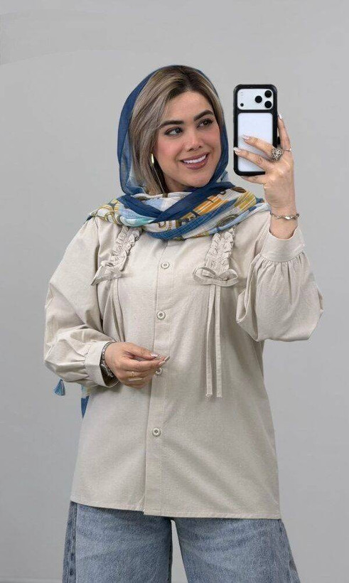 شومیز مدل بنفشه جنس لنین اعلا 😍♥️👌🏻 کد21029سارین