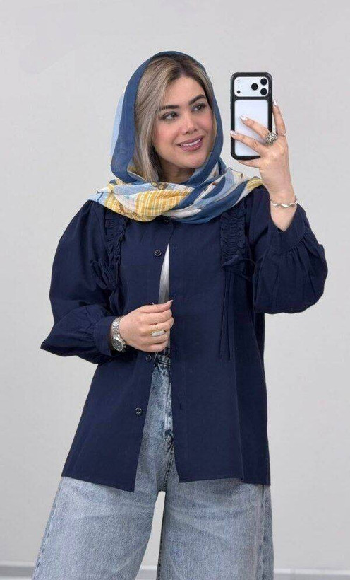 شومیز مدل بنفشه جنس لنین اعلا 😍♥️👌🏻 کد21029سارین